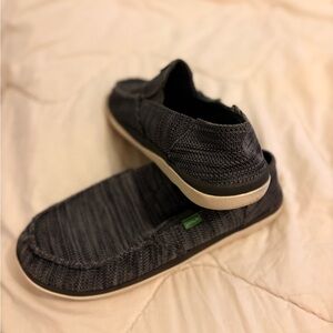 Sanuk Men's Charcoal Slip-On Loafers